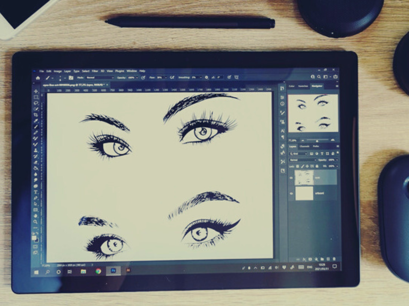 Besser zeichnen mit dem Surface-Pen: Touch-Eingabe ein- und ausschalten